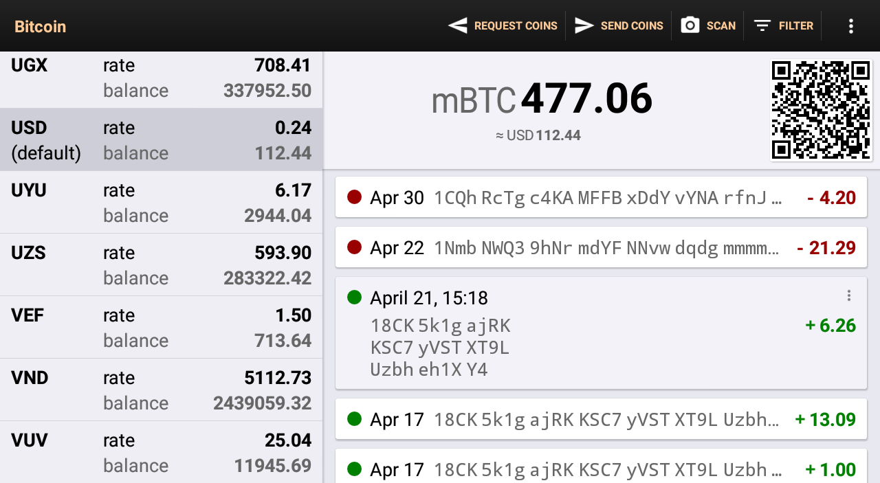 биткоин кошелек на андроид скачать