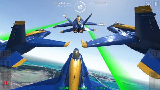 Blue Angels: Ready, Break! 1.2.0. Скриншот 3