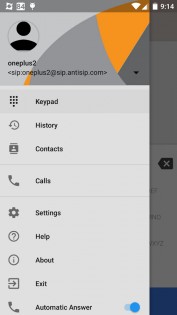 VoIP By Antisip 6.0.0-274. Скриншот 1
