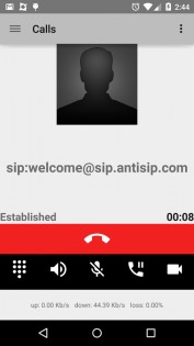 VoIP By Antisip 6.0.0-274. Скриншот 3