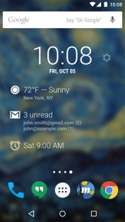 DashClock Widget 1.7.2. Скриншот 1