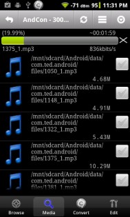 Android Audio Editor 1.0.5. Скриншот 1
