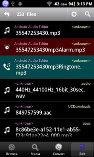Android Audio Editor 1.0.5. Скриншот 3
