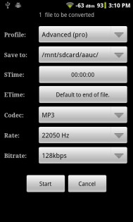 Android Audio Editor 1.0.5. Скриншот 7