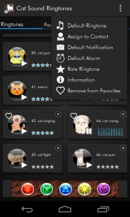 Cat Sound Ringtones 4.5. Скриншот 3