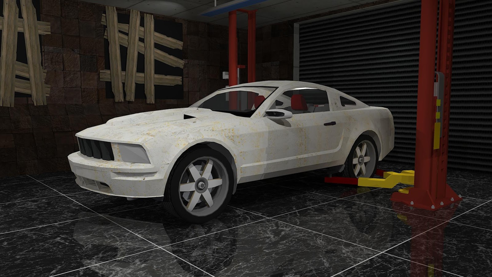 Fix my car classic car, a free flash game at WheelsGamer