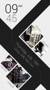 GREY GO LOCKER THEME 1.00. Скриншот 2