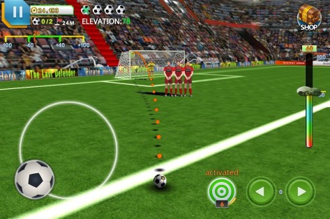 UltimateFreeKick 1.2.6. Скриншот 2