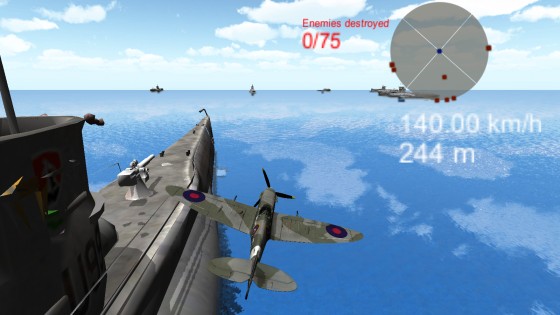 Combat Flight Midway 1.2. Скриншот 2