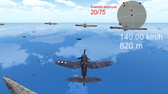 Combat Flight Midway 1.2. Скриншот 3