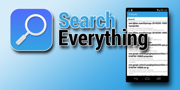 Search Everything 1.13. Скриншот 1