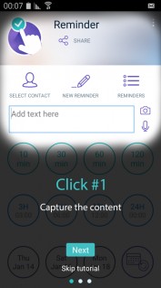 Click Me Быстрое напоминание 1.0.17. Скриншот 7