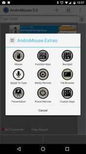 Remote Mouse Keyboard and More 8.0. Скриншот 3