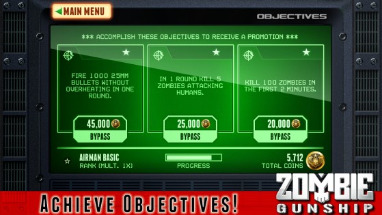 Zombie Gunship Zero 1.14.3. Скриншот 4