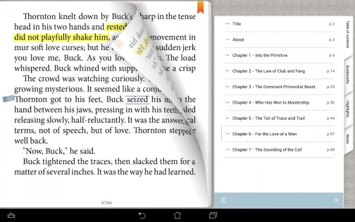 Bookari Ebook Reader 4.2.4. Скриншот 13