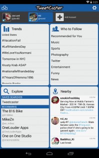 TweetCaster 9.4.7. Скриншот 12