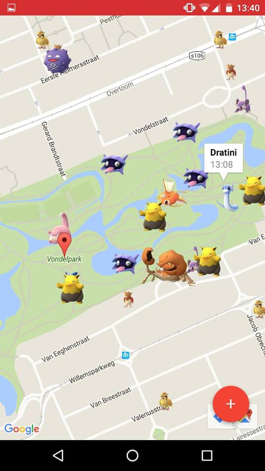 realtime map for pokemon go скачать