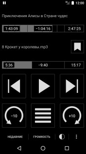 Simple Audiobook Player 1.8.2. Скриншот 3