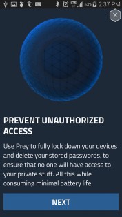 Prey Anti Theft 2.6.1. Скриншот 3