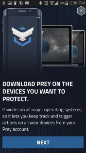 Prey Anti Theft 2.6.1. Скриншот 6