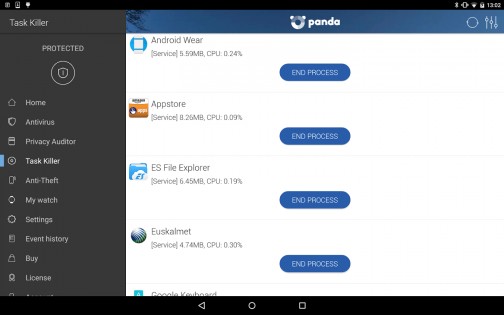 Panda Dome Antivirus and VPN 3.9.9. Скриншот 15