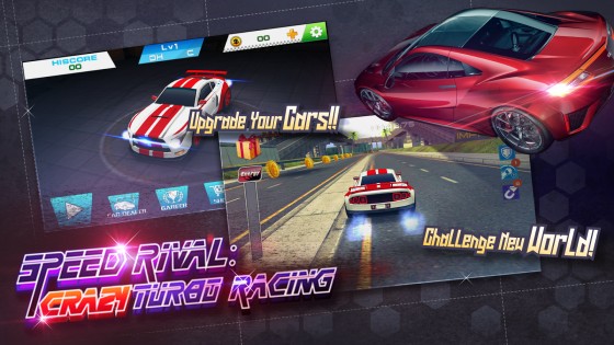 Speed Rival: Crazy Turbo Racing 1.2. Скриншот 1