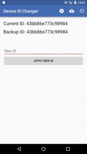 Device ID Changer 6.0.1. Скриншот 1