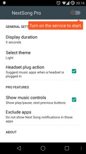 NextSong 1.1b-free. Скриншот 6