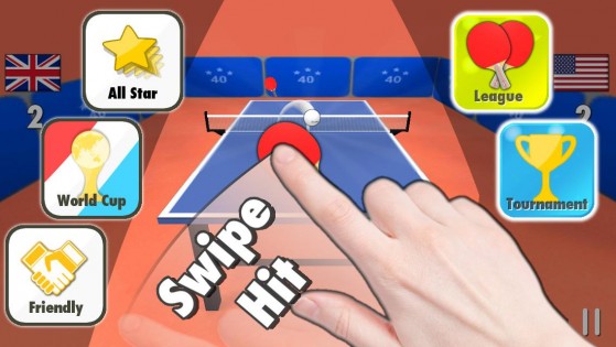 Table Tennis 3D 2.2. Скриншот 1