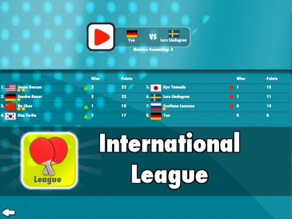 Table Tennis 3D 2.3. Скриншот 11