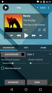 Poweramp 988.0. Скриншот 5