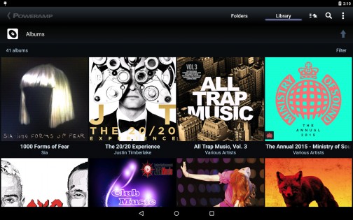 Poweramp 991.0. Скриншот 13