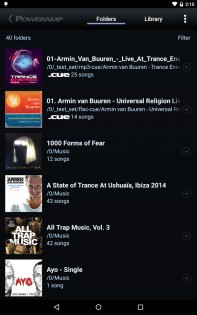 Poweramp 988.0. Скриншот 20