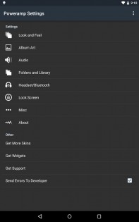 Poweramp 988.0. Скриншот 22