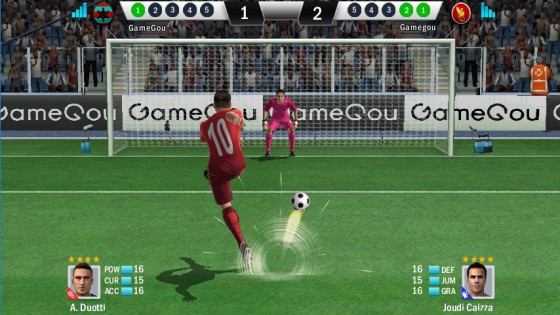 Soccer Shootout 0.9.5. Скриншот 1