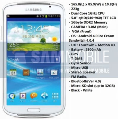 Samsung готовит 5,8-дюймовый Galaxy Player (Android ICS)