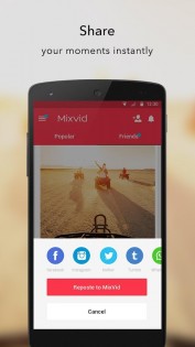 MixVid — Remix Your Moments 1.1.0. Скриншот 3