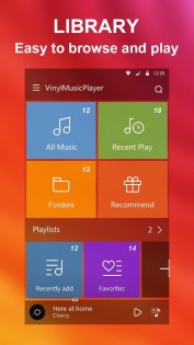 ViNyL Music Player 1.2.9. Скриншот 1