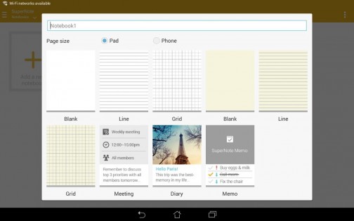 SuperNote 1.7.0.6_170330. Скриншот 6