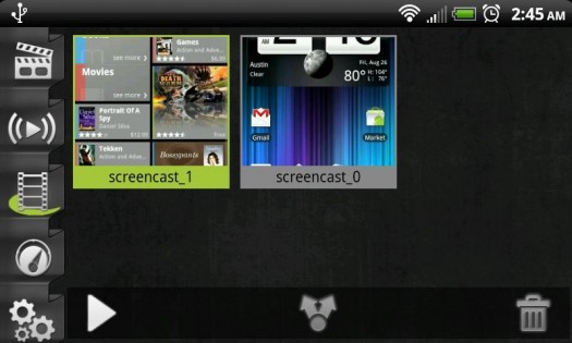 ScreenCast Recorder 3.2a. Скриншот 5