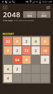 2048 Puzzle 7.18. Скриншот 5