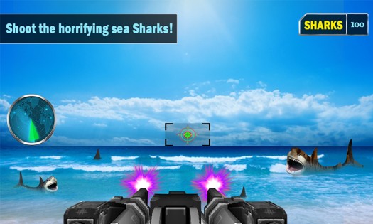 Angry Shark Shooter 3D 1.4. Скриншот 3