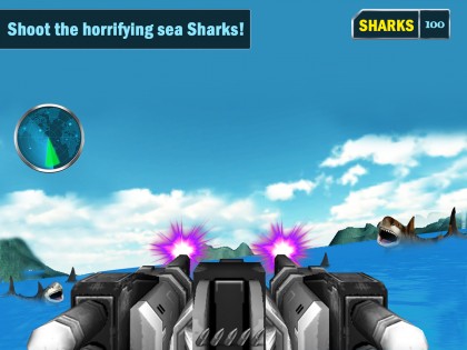Angry Shark Shooter 3D 1.4. Скриншот 8