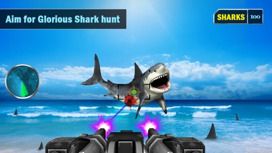 Angry Shark Shooter 3D 1.4. Скриншот 11