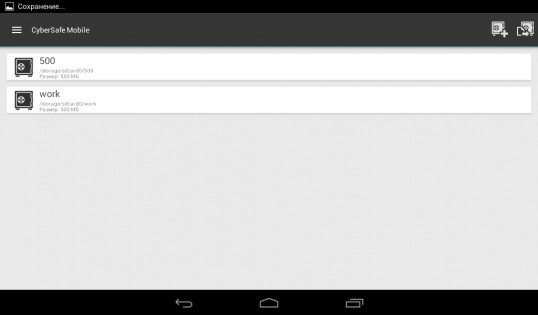 CyberSafe Mobile Lite 2.0.45. Скриншот 8