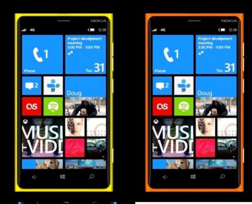 Такой разноцветный Nokia Phi