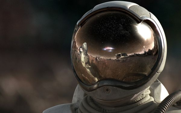 значок Шлем космонавта - купить в магазине БронзаМания