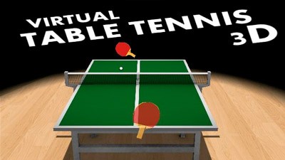 Virtual Table Tennis 3D. Скриншот 1