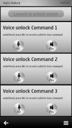 Voice Unlock 1.0. Скриншот 1