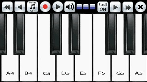 Pocket Piano 1.0. Скриншот 2